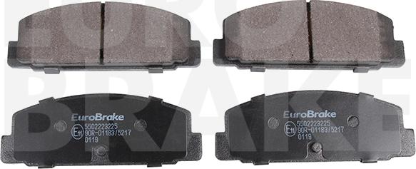 Eurobrake 5502223225 - Bremžu uzliku kompl., Disku bremzes www.autospares.lv