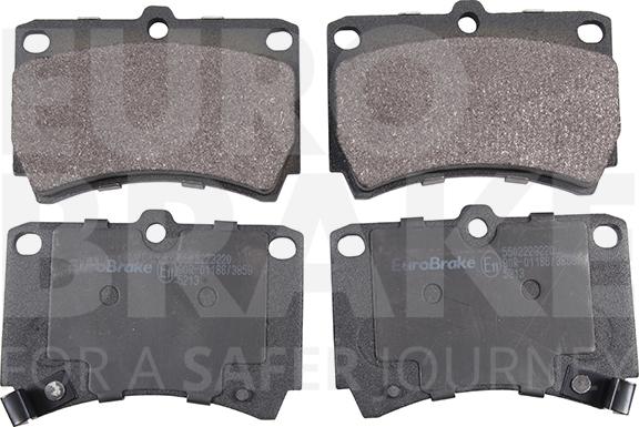 Eurobrake 5502223220 - Bremžu uzliku kompl., Disku bremzes autospares.lv