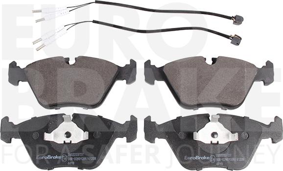 Eurobrake 5502223727 - Bremžu uzliku kompl., Disku bremzes autospares.lv