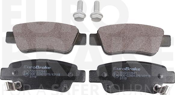 Eurobrake 5502222641 - Bremžu uzliku kompl., Disku bremzes autospares.lv