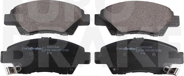 Eurobrake 5502222648 - Bremžu uzliku kompl., Disku bremzes autospares.lv