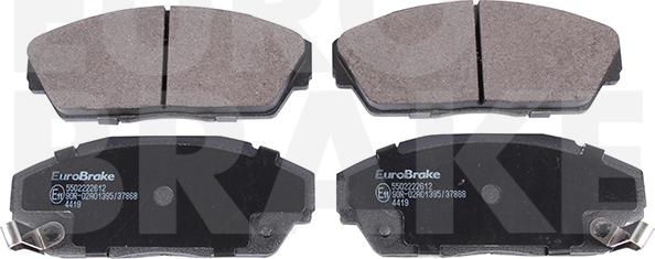 Eurobrake 5502222612 - Bremžu uzliku kompl., Disku bremzes autospares.lv