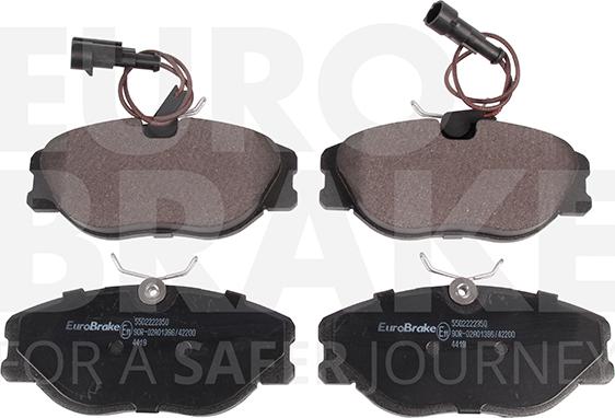 Eurobrake 5502222350 - Bremžu uzliku kompl., Disku bremzes autospares.lv