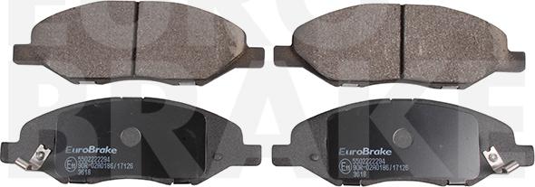 Eurobrake 5502222294 - Bremžu uzliku kompl., Disku bremzes autospares.lv