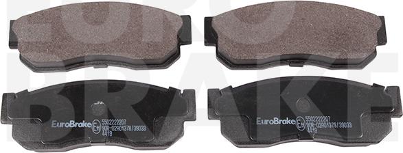 Eurobrake 5502222207 - Bremžu uzliku kompl., Disku bremzes www.autospares.lv