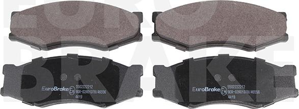 Eurobrake 5502222212 - Bremžu uzliku kompl., Disku bremzes www.autospares.lv