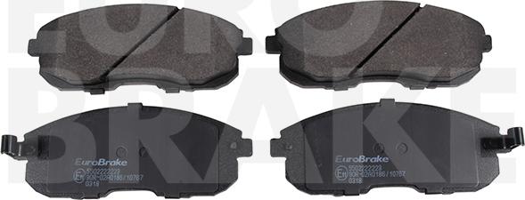 Eurobrake 5502222223 - Bremžu uzliku kompl., Disku bremzes autospares.lv