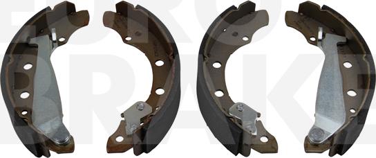 Eurobrake 58492799520 - Bremžu loku komplekts autospares.lv