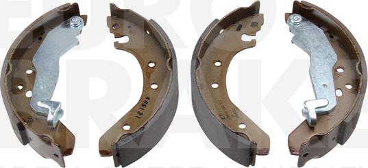 Eurobrake 58492799527 - Bremžu loku komplekts autospares.lv