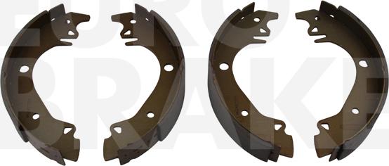 Eurobrake 58492799369 - Brake Shoe Set www.autospares.lv