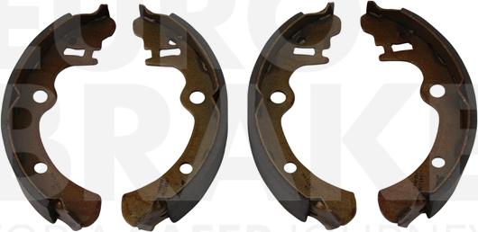 Eurobrake 58492744448 - Bremžu loku komplekts www.autospares.lv