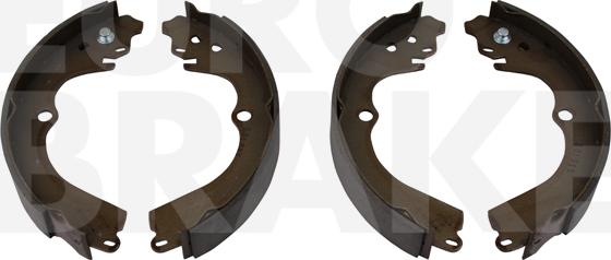 Eurobrake 58492744551 - Brake Shoe Set www.autospares.lv