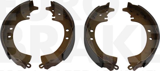 Eurobrake 58492745439 - Brake Shoe Set www.autospares.lv