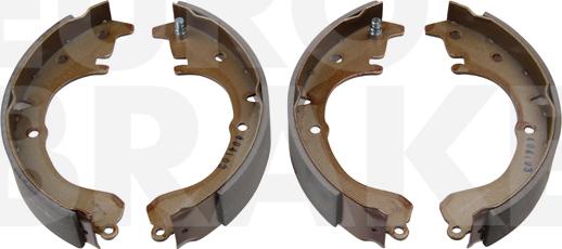 Eurobrake 58492745502 - Bremžu loku komplekts www.autospares.lv