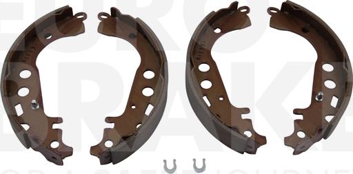 Eurobrake 58492745617 - Bremžu loku komplekts autospares.lv