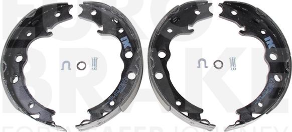 Eurobrake 58492745881 - Bremžu loku kompl., Stāvbremze www.autospares.lv