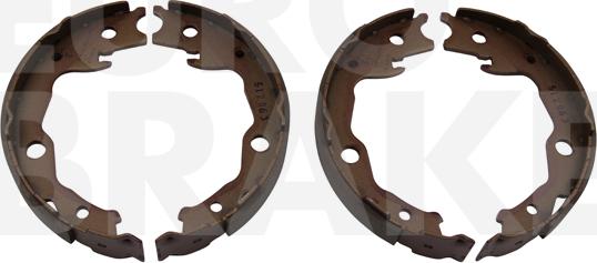 Eurobrake 58492745743 - Brake Shoe Set www.autospares.lv