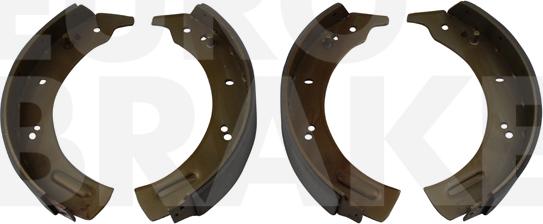 Eurobrake 58492740380 - Bremžu loku komplekts autospares.lv