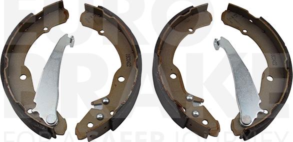 Eurobrake 58492743631 - Bremžu loku komplekts autospares.lv