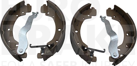 Eurobrake 58492747549 - Bremžu loku komplekts autospares.lv