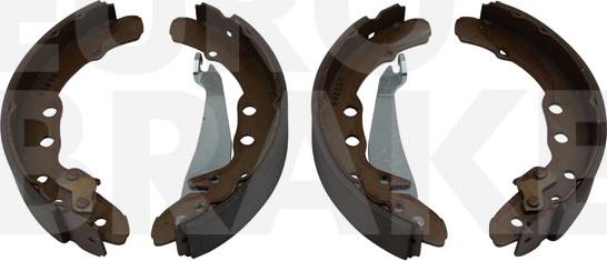 Eurobrake 58492747530 - Bremžu loku komplekts www.autospares.lv