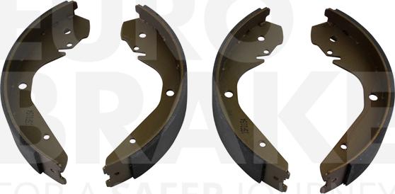 Eurobrake 58492747249 - Bremžu loku komplekts www.autospares.lv