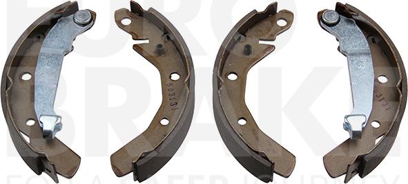 Eurobrake 58492750610 - Bremžu loku komplekts www.autospares.lv