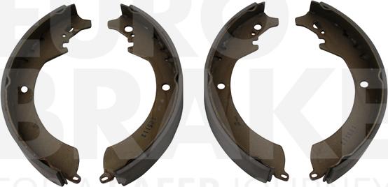 Eurobrake 58492751419 - Brake Shoe Set www.autospares.lv