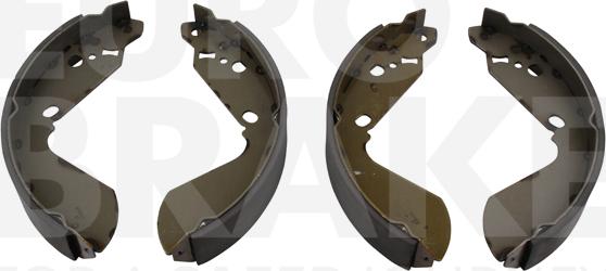 Eurobrake 58492752555 - Bremžu loku komplekts www.autospares.lv