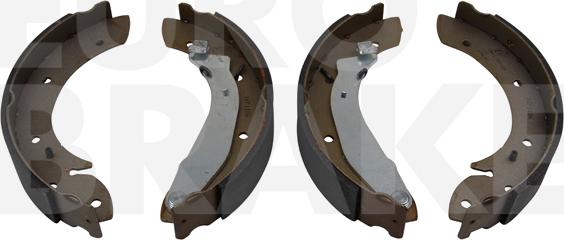 Eurobrake 58492719598 - Bremžu loku komplekts autospares.lv