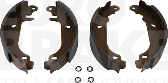 Eurobrake 58492739476 - Bremžu loku komplekts www.autospares.lv