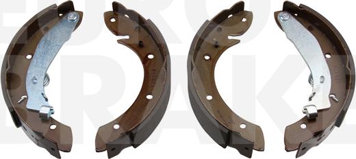 Eurobrake 58492739599 - Bremžu loku komplekts autospares.lv