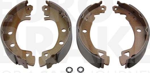 Eurobrake 58492739579 - Bremžu loku komplekts www.autospares.lv