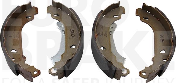 Eurobrake 58492739637 - Bremžu loku komplekts autospares.lv