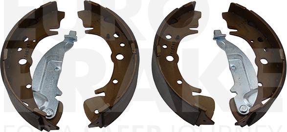 Eurobrake 58492734666 - Brake Shoe Set www.autospares.lv