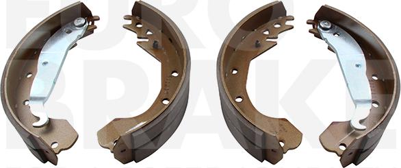 Eurobrake 58492736410 - Bremžu loku komplekts autospares.lv