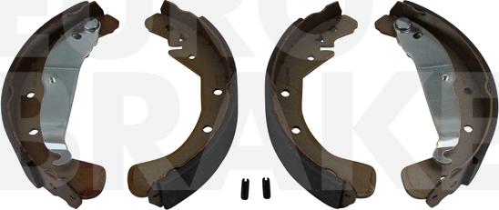 Eurobrake 58492736589 - Bremžu loku komplekts autospares.lv