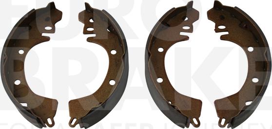 Eurobrake 58492730422 - Brake Shoe Set www.autospares.lv