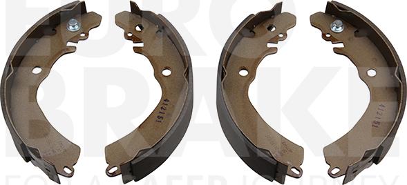 Eurobrake 58492730568 - Bremžu loku komplekts www.autospares.lv