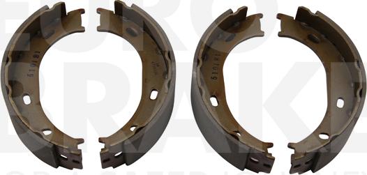 Eurobrake 58492733663 - Brake Shoe Set, parking brake www.autospares.lv