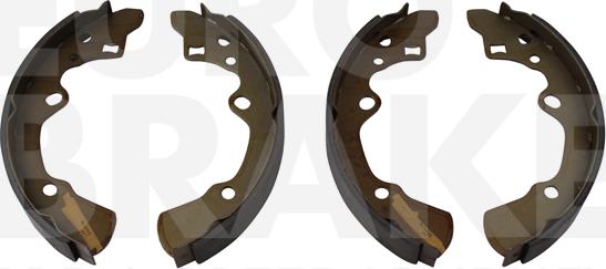 Eurobrake 58492732496 - Bremžu loku komplekts www.autospares.lv