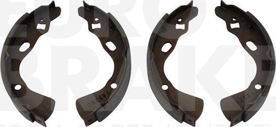 Eurobrake 58492732507 - Bremžu loku komplekts autospares.lv