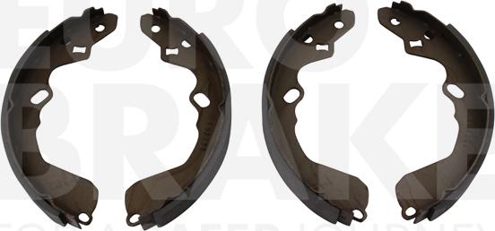 Eurobrake 58492732622 - Bremžu loku komplekts www.autospares.lv