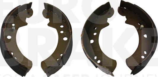 Eurobrake 58492725446 - Bremžu loku komplekts autospares.lv