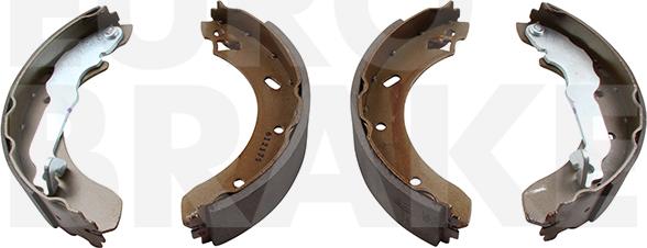 Eurobrake 58492725537 - Bremžu loku komplekts autospares.lv