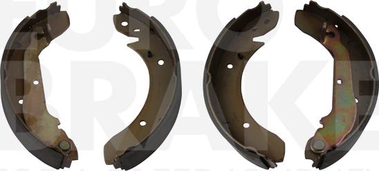 Eurobrake 58492725356 - Brake Shoe Set www.autospares.lv