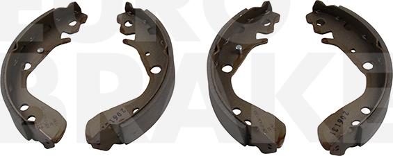 Eurobrake 58492726718 - Bremžu loku komplekts autospares.lv