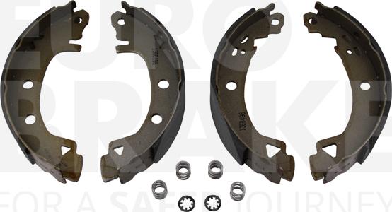 Eurobrake 58492723580 - Bremžu loku komplekts www.autospares.lv