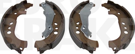 Eurobrake 58492723859 - Bremžu loku komplekts autospares.lv