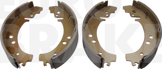 Eurobrake 58492723276 - Brake Shoe Set www.autospares.lv